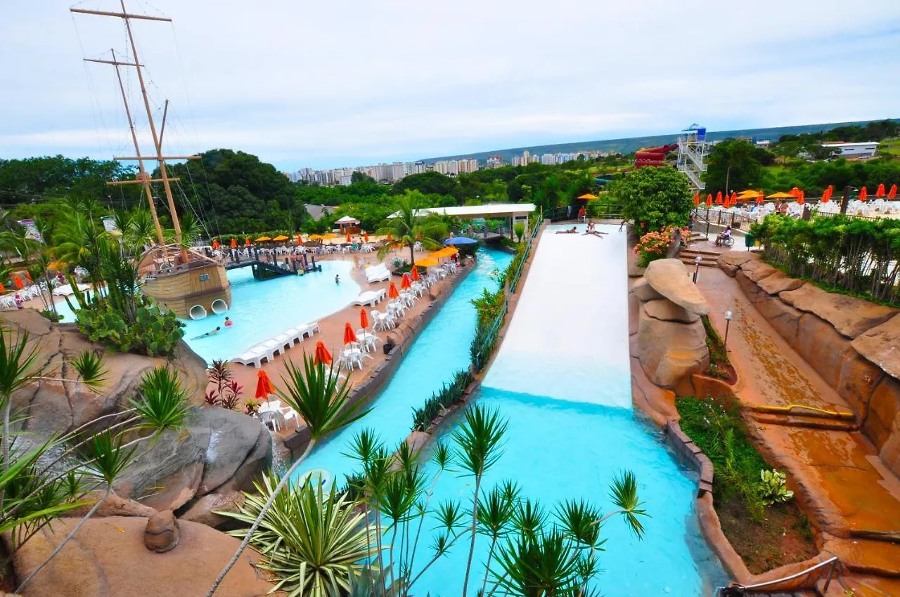 Apartamento Diroma Fiori Com Um Dia No Acqua Park, Splash E Slide Caldas Novas